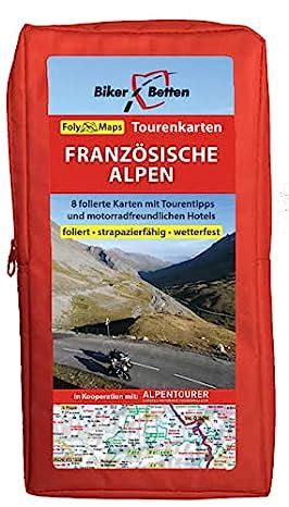 Tourenkarten Set Französische Alpen FolyMaps 1 250 000 Bikerbetten