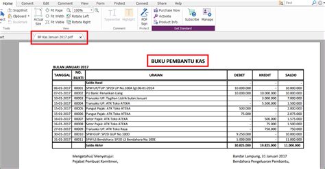 Contoh Pembukuan Bendahara Koperasi Indonesia Imagesee