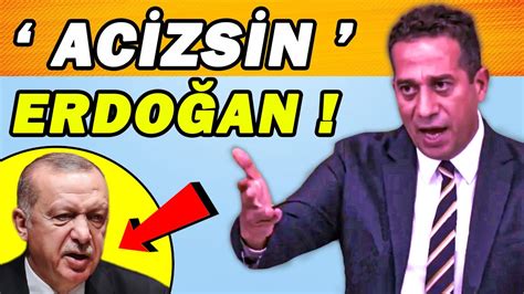 ERDOĞAN I YERDEN YERE VURDU Siyaset Gündemi Ali Mahir Başarır