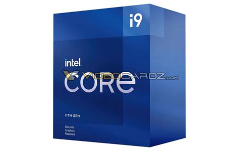 Packaging For Intel S Th Gen Core I Rocket Lake S Processors Leaked