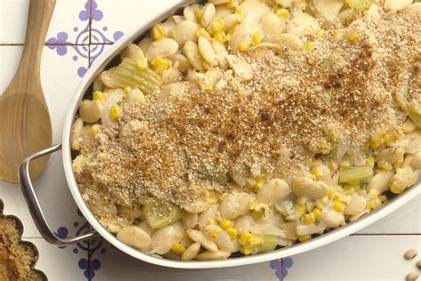 Easy Succotash Casserole Recipe With Lima Beans And Corn