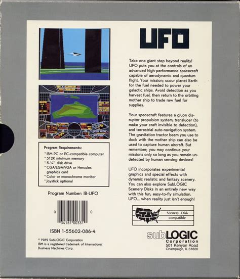 Ufo Dos Box Cover Art Mobygames