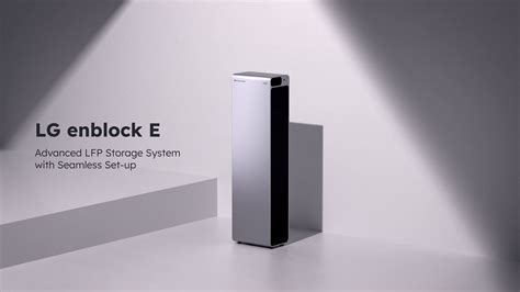 LG Enblock E Advanced LFP Storage System With Seamless Set Up YouTube