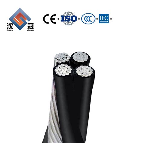 Shenguan 0 6kv 1kv To 10kv PVC XLPE Electric Power Cable ABC AAC ACSR