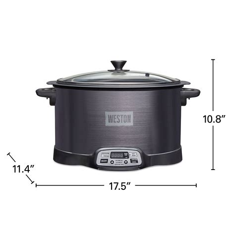 2-in-1 Indoor Smoker & Slow Cooker - 03-2500-W | Weston Brands