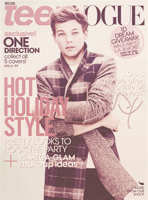 one direction teen vogue louis tomlinson gif | WiffleGif