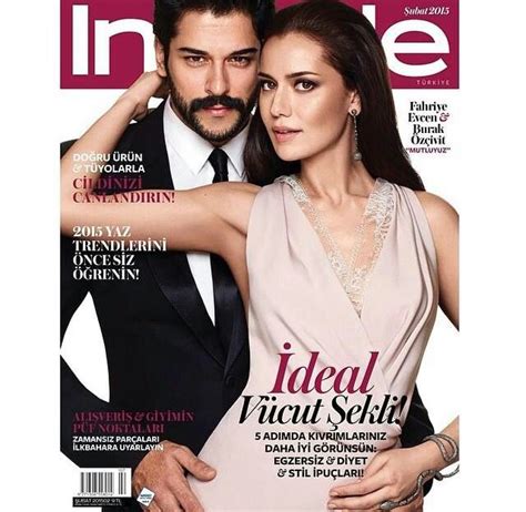 Fahriye Evcen Burak Ozcivit Instyle Most Handsome Actors Burak