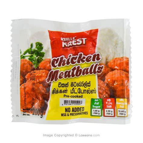 Krest Chicken Meat Balls G Lassana Online Shop