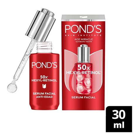 S Rum Facial Pond S Age Miracle Ultimate Youth Hexyl Retinol Antiedad