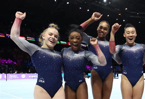 U S Women Break Record At Gymnastics World Championships With 7th