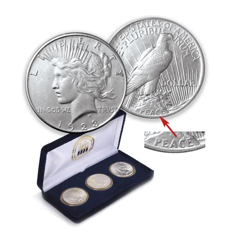 3-Coin Standing Liberty Mint Mark Set F/Better - National Collector's Mint