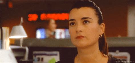 Unimpressed Ziva David  Find And Share On Giphy