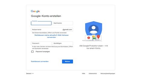 Google Account Erstellen Neues Google Konto Anlegen Einrichten