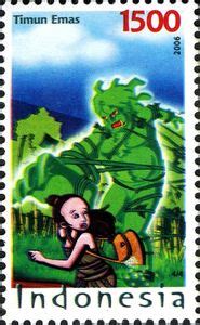 Stamp Folklore Mythology Folklore Indonesia Indonesian Folktales