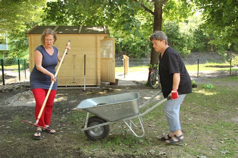 Auch hier haben wir Glück Im Rahmen der Park Neugestaltung wurden zwei