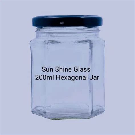 Ml Hexagonal Jar For Food Storage At Piece In Firozabad Id