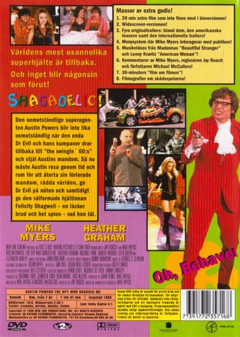 DVD Austin Powers The Spy Who Shagged Me Beg Kaptenkrok