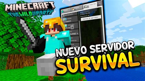 Nuevo Servidor Survival Para Minecraft Pe Servidor