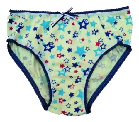 Bikini Estampado Dama Panties Calzón Algodón pz MercadoLibre