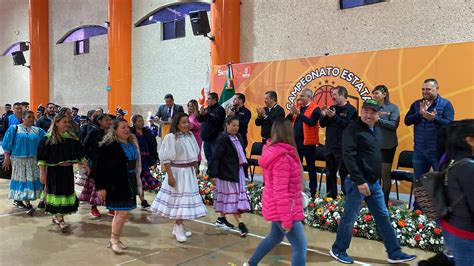 Inaugura la Sección 8 del SNTE el Campeonato Estatal de Básquetbol