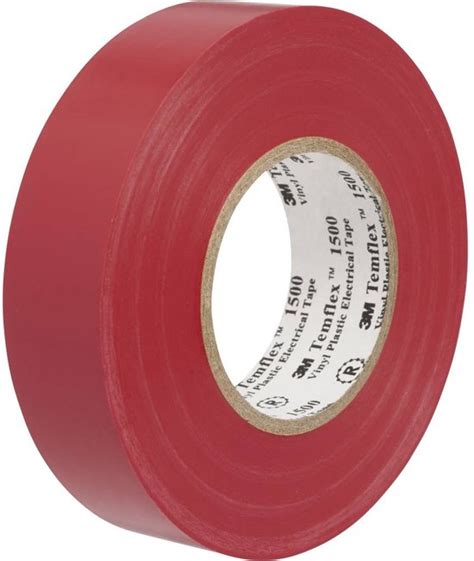 3M TEMFLEX150015X25RD Isolatietape Temflex 1500 Rood L X B 25 M X 15