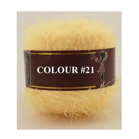 Super Soft Fluffy Yarn 50g Knitting Yarn 21 Colours