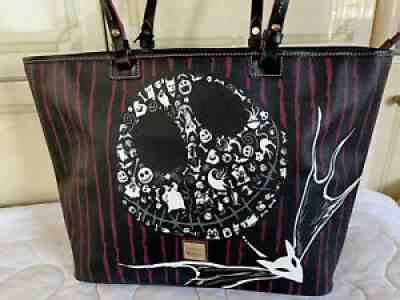 Disney Parks Dooney Bourke Nightmare Before Christmas Jack Large Tote