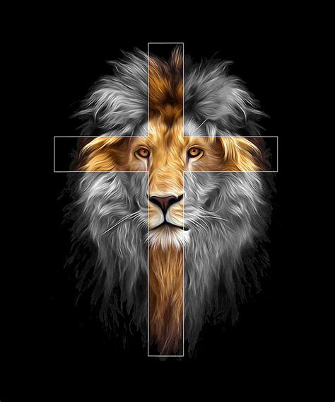 Jesus Lion Of Judah Digital Art By 4Do Limited Fine Art America