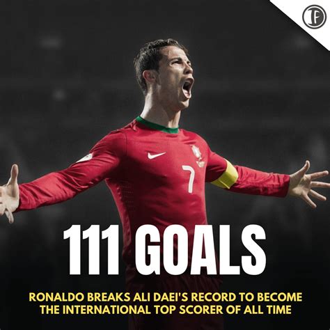 Breaking Cristiano Ronaldo Becomes All Time Top International Goal Scorer Football Devils