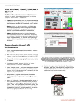 Microscan LVS UDI Compliance Guide PDF