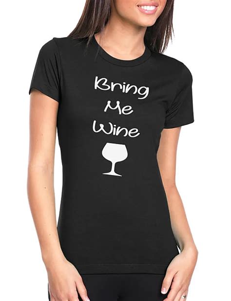 T Shirt Women Plus Size Wine Tshirt Funny Sayings Tops Tee Shirt Femme