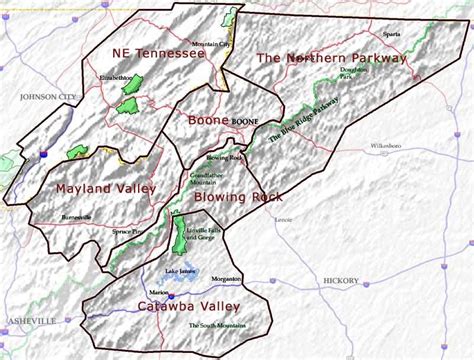 Mountains Of Nc Map - Middle East Political Map