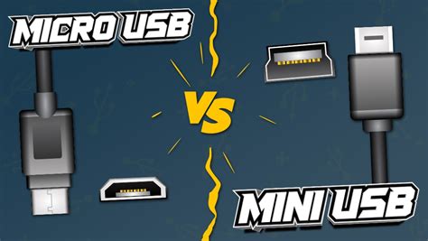 Micro Usb And Mini Usb Exploring The Differences