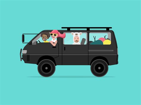 Party Bus by Thomas Selway on Dribbble