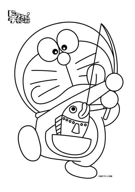 Picture Of Doraemon To Colour