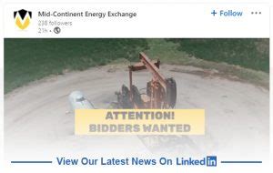 Mid Continent Energy Exchange Oil Gas Asset Auctions