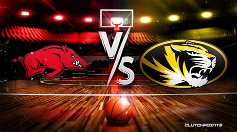 College Basketball Odds Arkansas Vs Missouri Prediction Pick