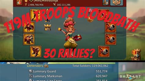 Lords Mobile Million Troops Zeroed Endless Casualties Youtube