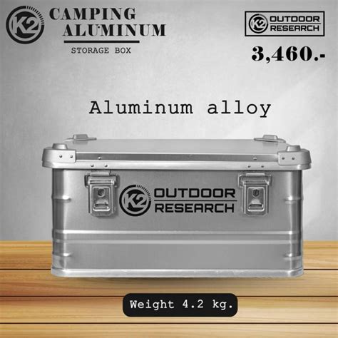 K2 CAMPING ALUMINUM STORAGE BOX KITCAMP International