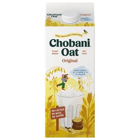 Chobani Oat Original Oat Milk - 52 Fl Oz : Target