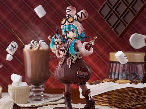 Vocaloid S Fire Hatsune Miku Marshmallow Hot Cocoa Figure Ediya Shop Actionfigurer