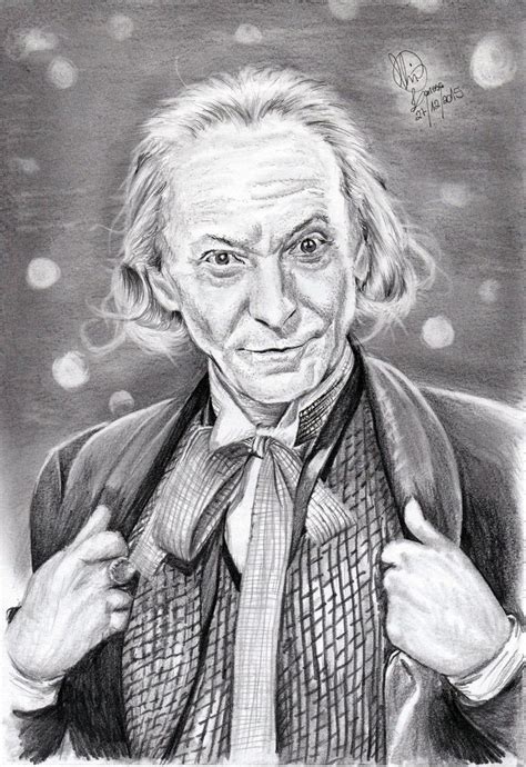 Willian Hartnell The First Doctor Starting My Doctor Who Drawing List