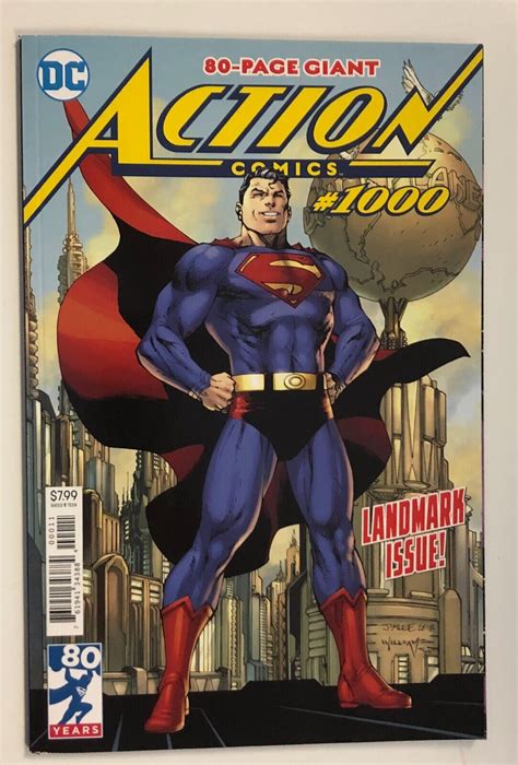 DC ACTION COMICS 1000 JIM LEE STANDARD COVER A BRAND NEW CONDITION