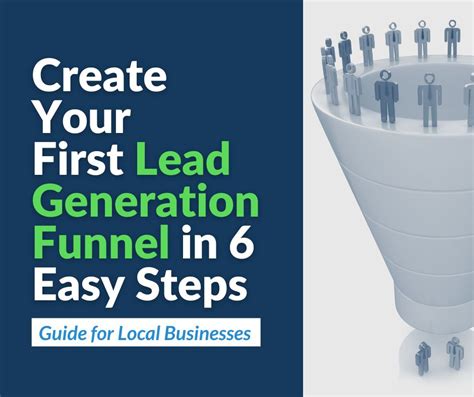create   lead generation funnel   easy steps