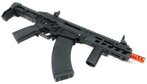 KWA Original AEG2.5+ SCARLET-47 Airsoft Rifle, Black | Airsoft Station