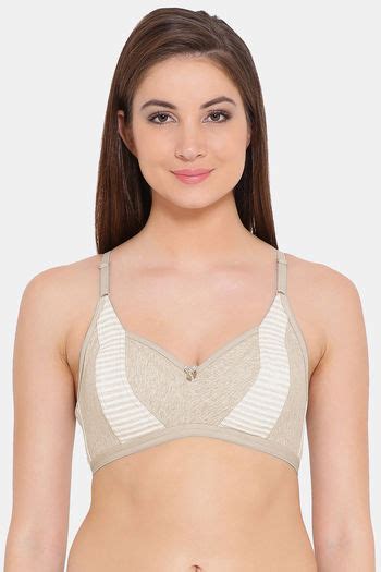 Buy Clovia Double Layered Non Wired Full Coverage Basic Bra Grey At Rs599 Online Bra Online