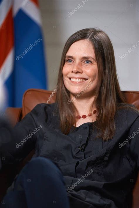 Reykjavik Iceland June 2018 Prime Minister Iceland Katrin Jakobsdottir