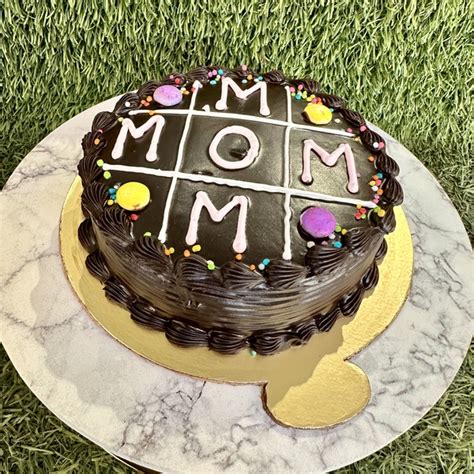 Mom Theme Chocolate Truffle Cake Dp Saini Florist