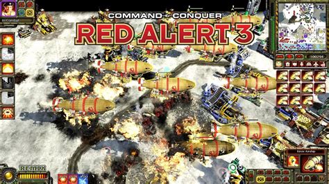 Command And Conquer Red Alert 3 Remix MOD Soviet In Northern Push MAP