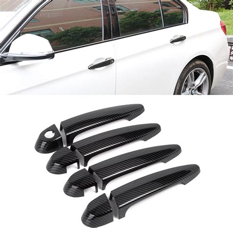 Amazon Cyauto Carbon Fiber Exterior Door Handle Cover Trims For